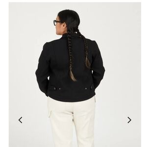 Horizon stellar moto brand denim rising jacket midnight XL